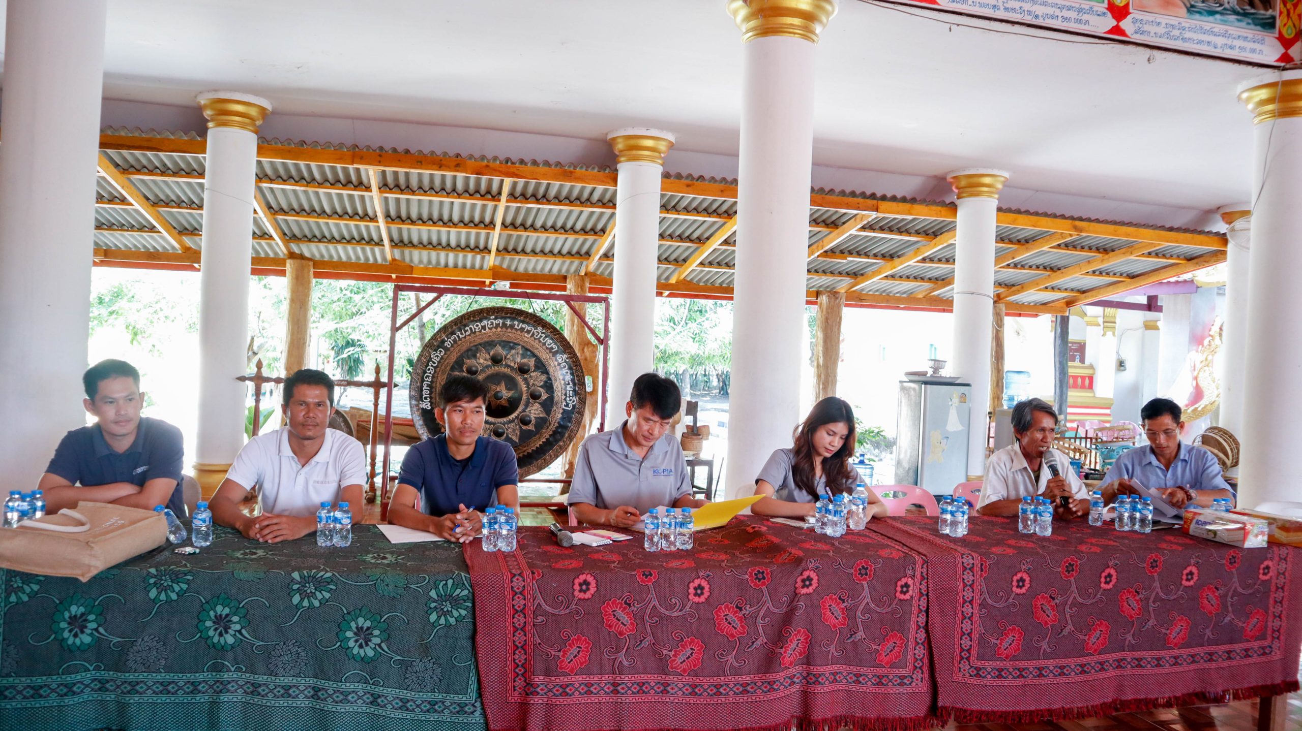 ຝຶກອົບຮົມເຕັກນິກການຜະລິດເຂົ້າໃຫ້ໄດ້ຄຸນນະພາບເພື່ອຮອງຮັບການຜະລິດເຂົ້າເປັນສີນຄ້າທີ່ທັນສະໄໝ